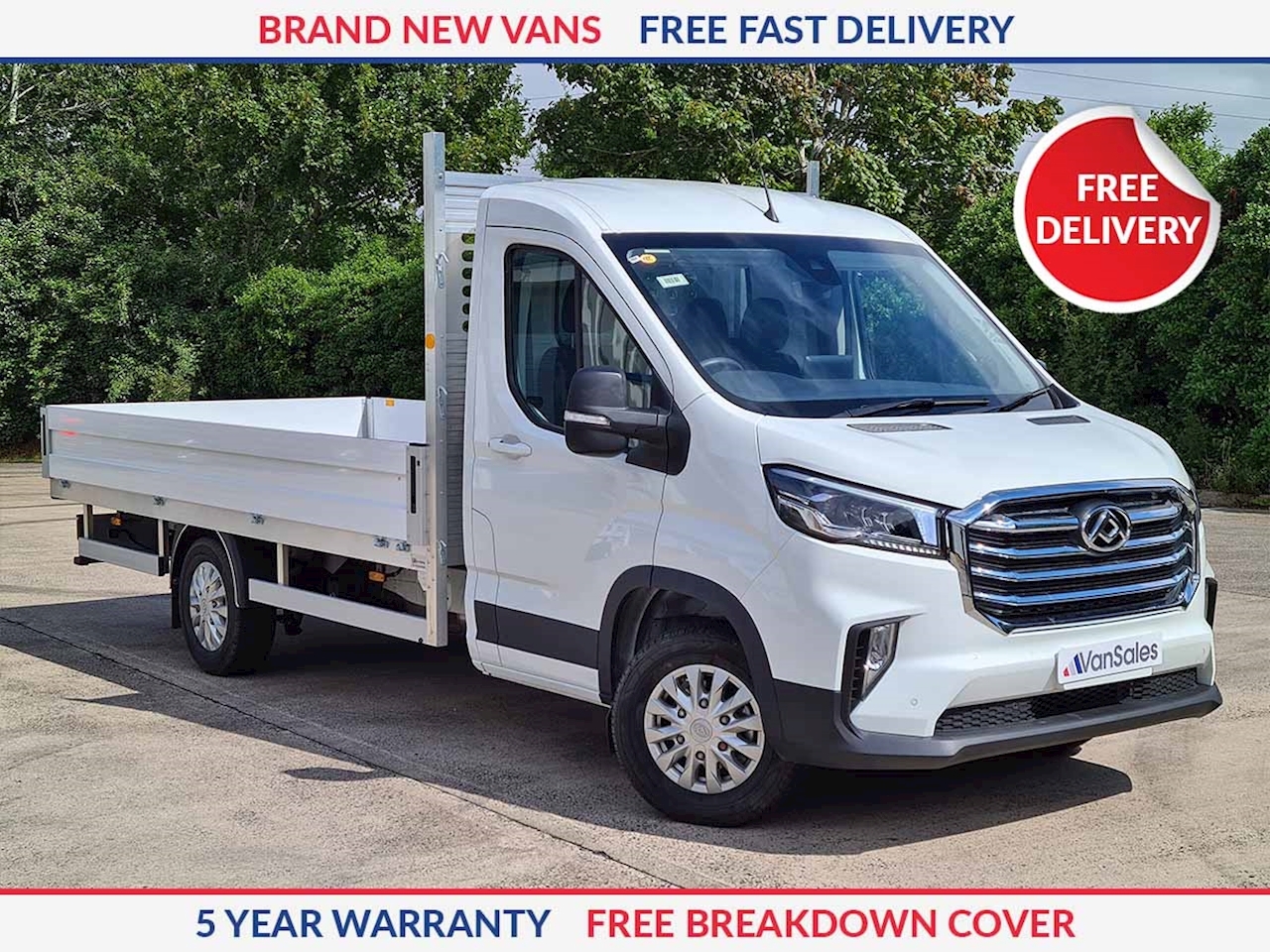 Maxus Deliver 9 2.0 D20 150 Dropside